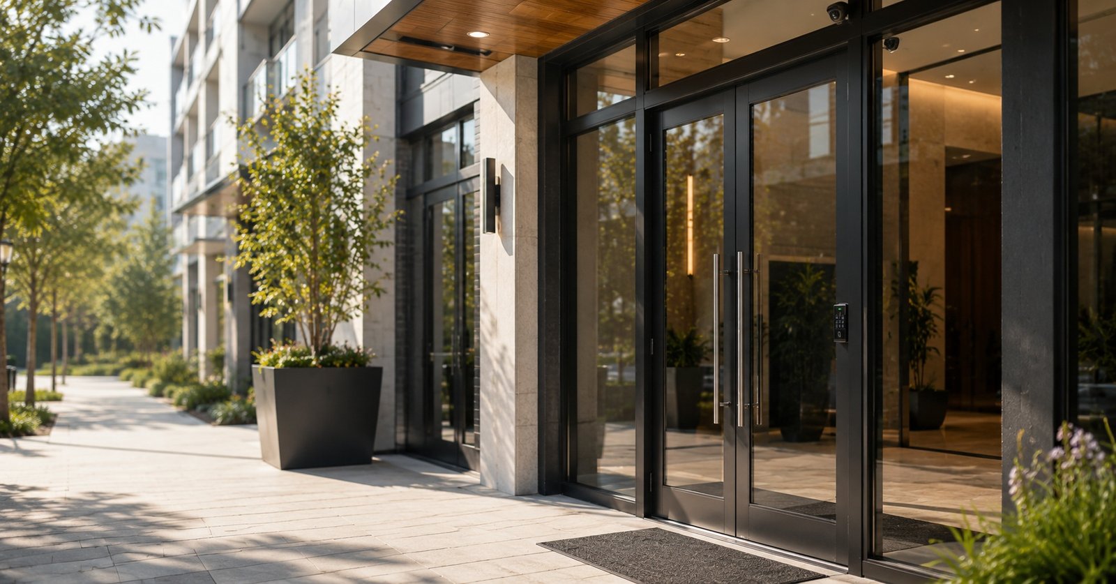 AI surveillance monitoring and access control at a Dallas–Fort Worth facility