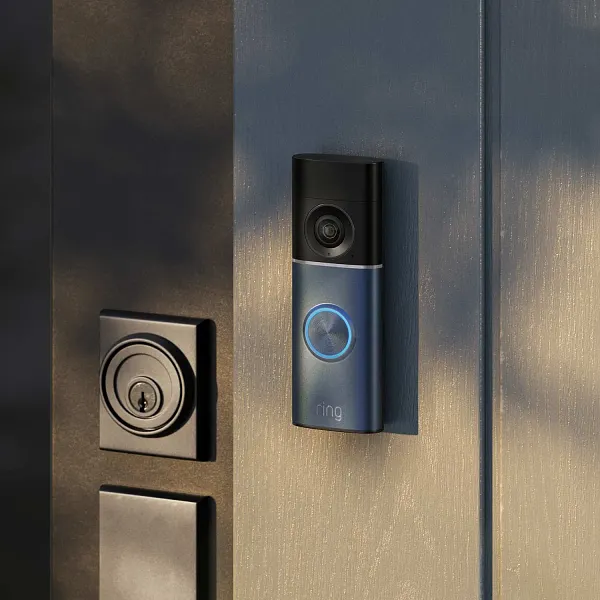 Ring video doorbell at a home entrance, an example of equipment reviewed for upgrades